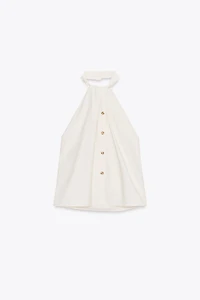HALTER VEST TOP