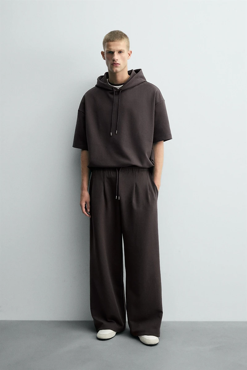 PANTALON INTERLOCK PLIS ÉTIQUETTE