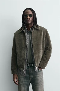 CORDUROY PADDED JACKET
