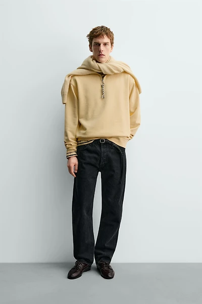 SWEAT COL ZIPPÉ À BANDE AARON LEVINE X ZARA