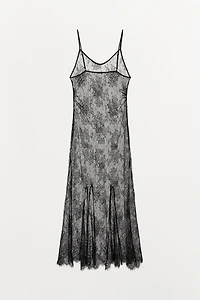 LACE STRAP DRESS