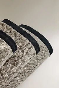SERVIETTE DE BAIN EFFET CHINÉ