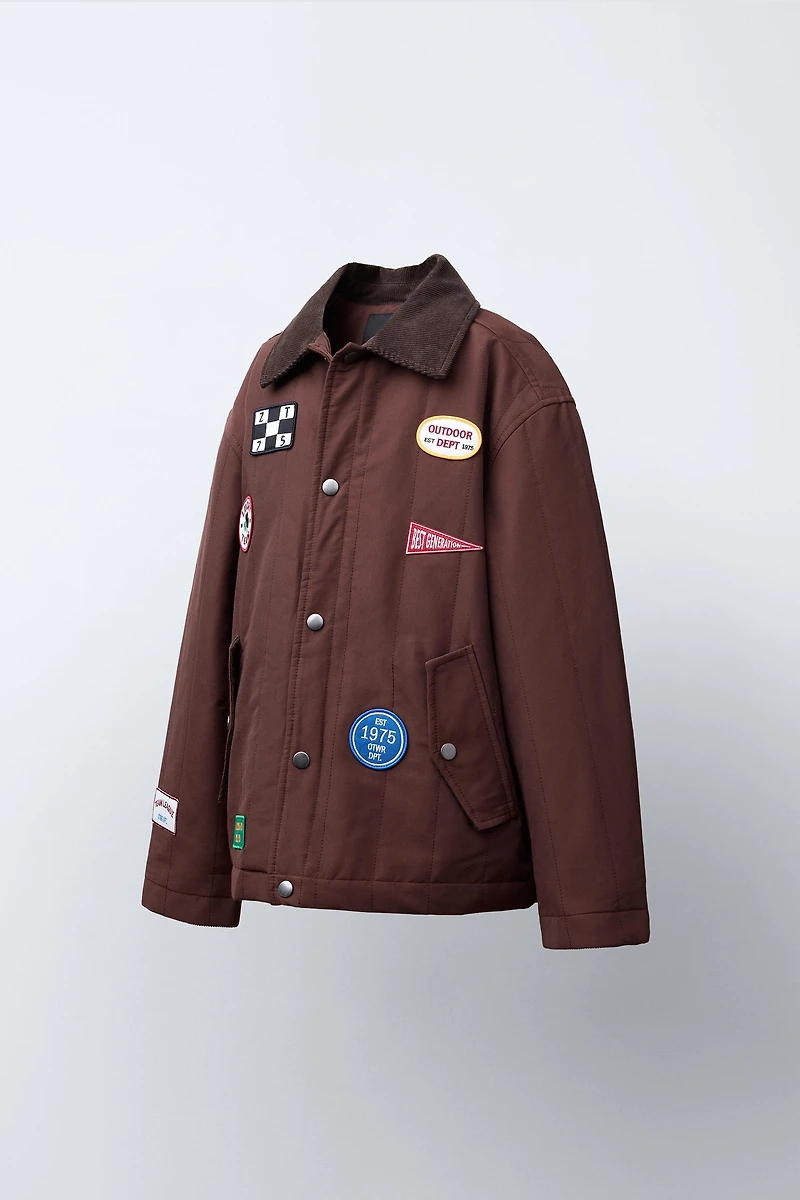 VESTE REMBOURRÉE PIÈCES