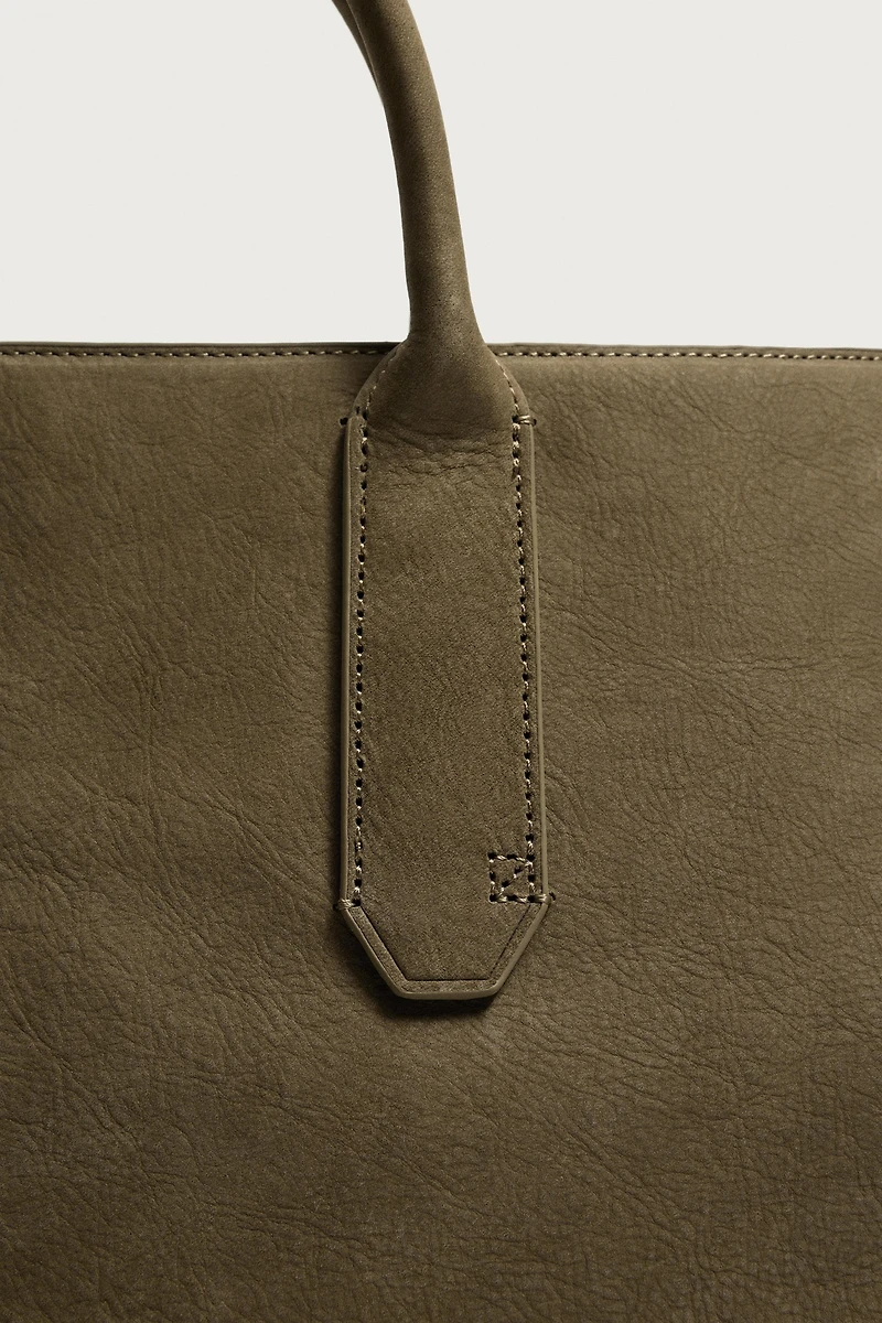 LEATHER CROSSBODY BAG