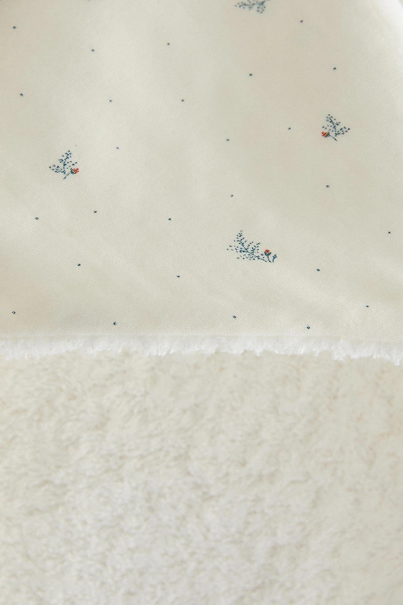 FLORAL HOODED BABY TOWEL