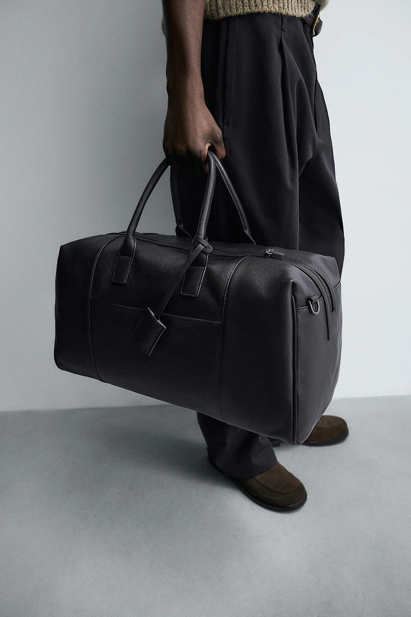 LEATHER TRAVEL BAG