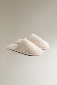 VELVET MULE SLIPPERS