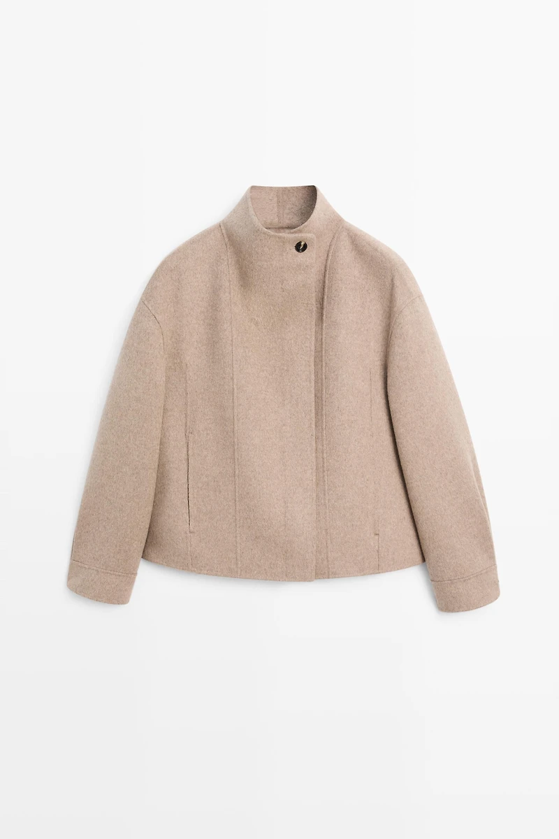 Veste courte en laine
