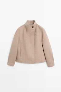Veste courte en laine