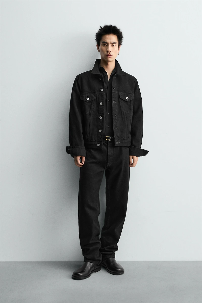 VESTE EN DENIM COUPE COURTE ÉDITION LIMITÉE