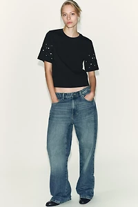 HAUT BRODÉ À FANTAISIE