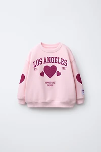 CITY GLITTER SWEATSHIRT