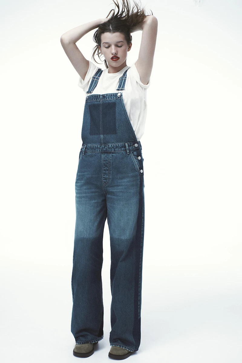 TRF DENIM JUMPSUIT
