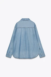 CHEMISE EN JEAN OVERSIZE