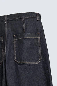 TWISTED SEAM BAGGY FIT JEANS