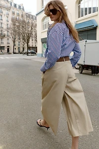 BELTED CULOTTES