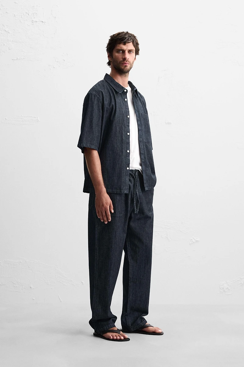RELAXED FIT JOGGER JEANS