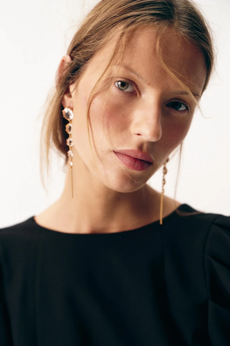 LONG JEWEL EARRINGS