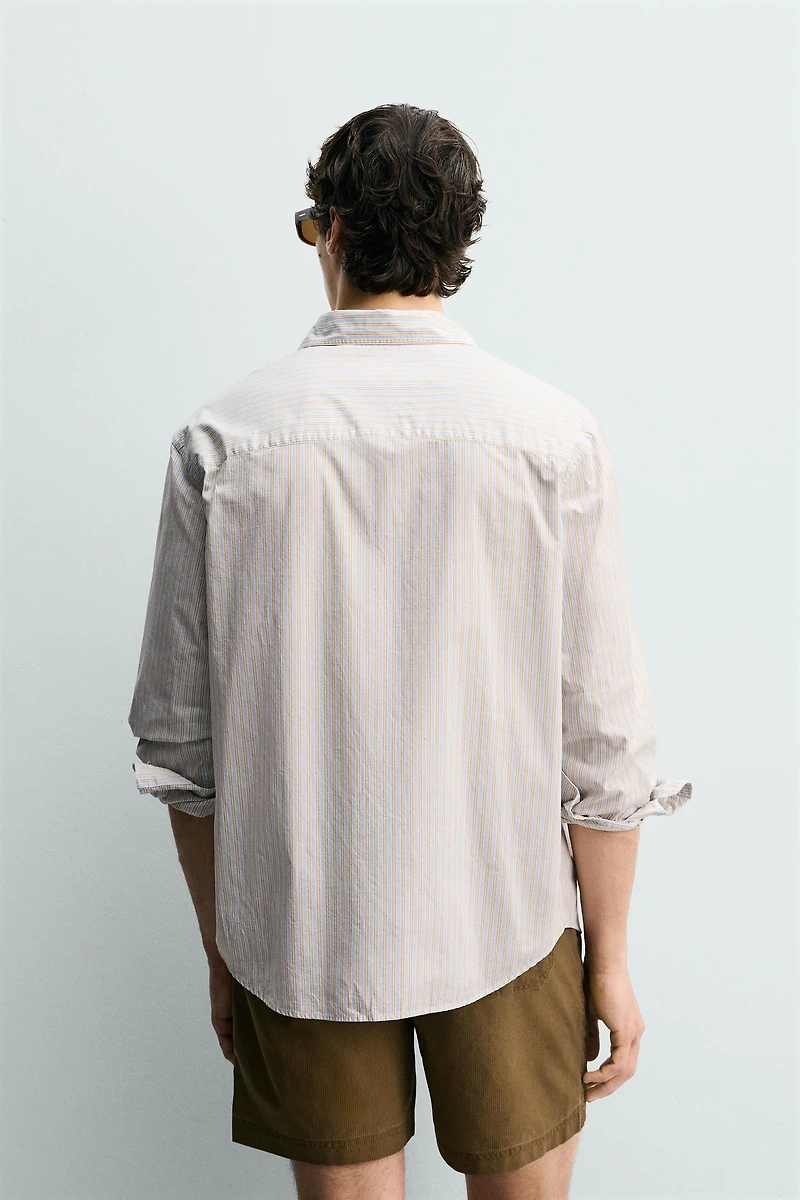 REGULAR FIT STRIPED SHIRT