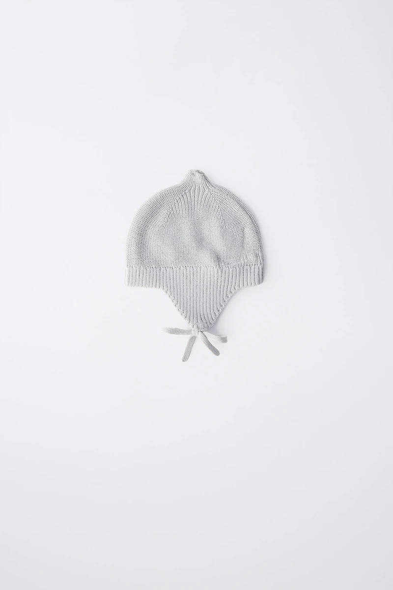 PEARL KNIT BONNET