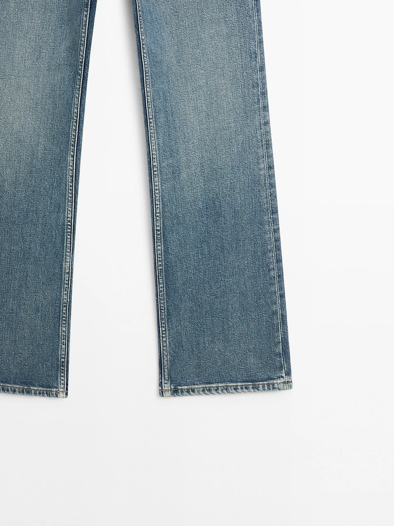 Jean bootcut taille haute