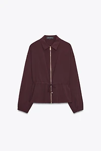 DRAWSTRING SAFARI JACKET