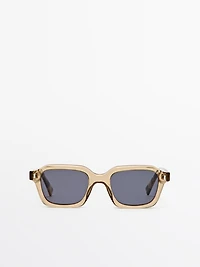 Lunettes de soleil rectangulaires