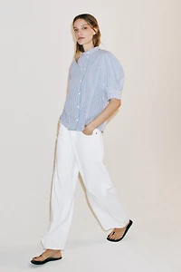 ZW COLLECTION BUTTON POPLIN SHIRT