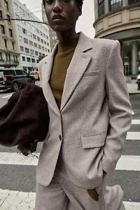 RUSTIC TEXTURED BLAZER