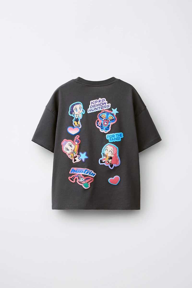 KPOP DEMON HUNTERS™ NETFLIX © WASHED EFFECT T-SHIRT