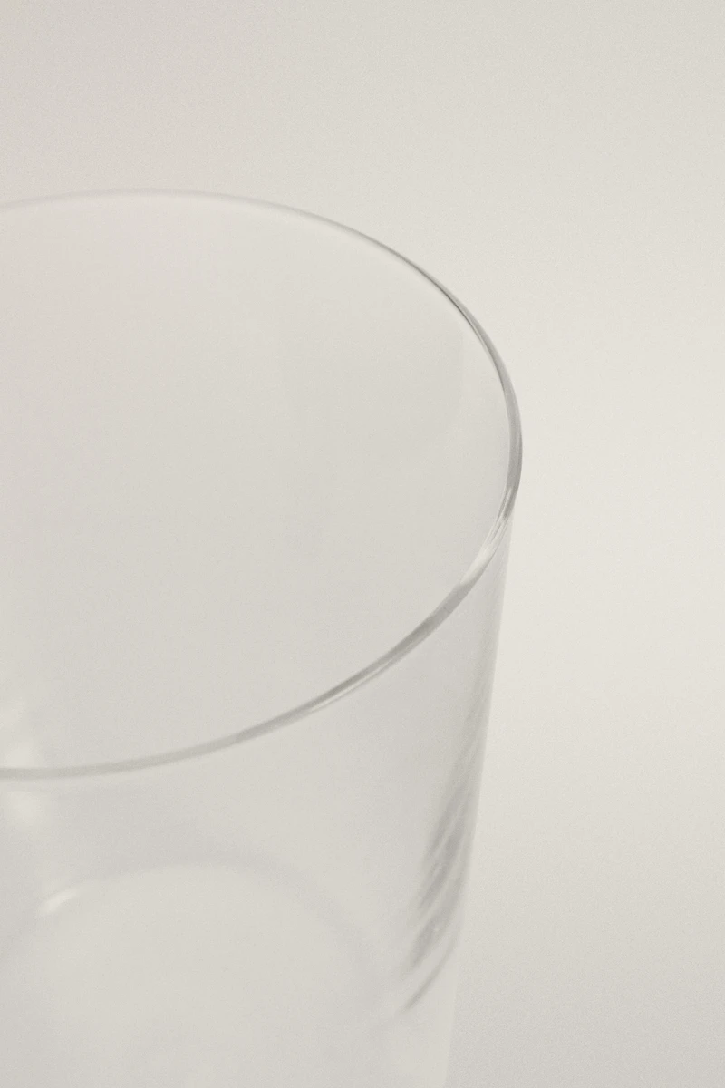 BOROSILICATE GLASS MUG WITH COLOURED HANDLE