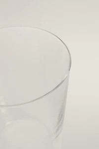 BOROSILICATE GLASS MUG WITH COLOURED HANDLE