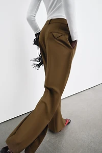 PANTALON DROIT À OUVERTURES ZW COLLECTION
