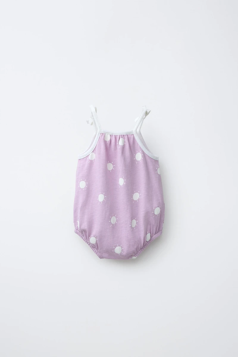 SUN PRINT ROMPER