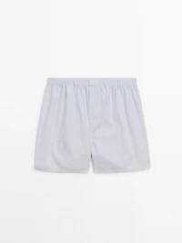 Checked mini boxers