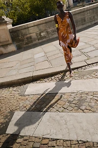 ROBE MIDI IMPRIMÉE