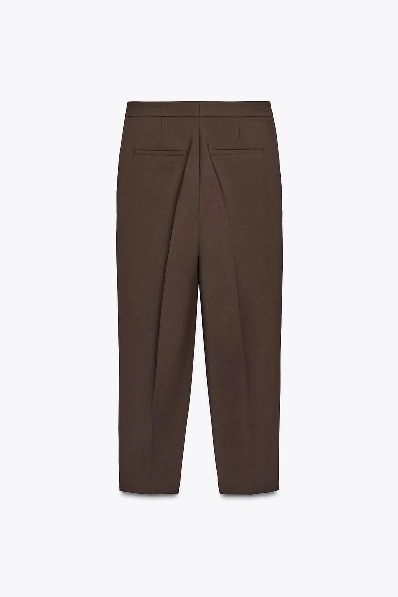 PANTS WITH SLIT HEMS