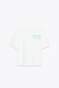 T-SHIRT IMPRIMÉ INSCRIPTION