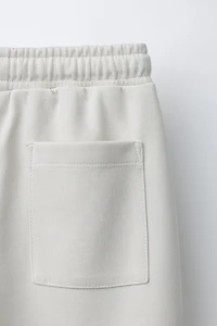 INTERLOCK SWEATSHIRT AND JOGGER SET