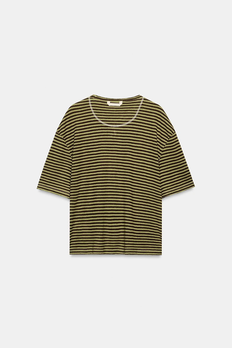 RUSTIC STRIPED T-SHIRT