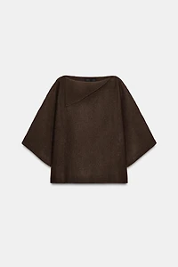 LAPEL COLLAR KNIT JUMPER