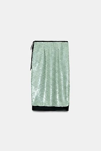 ZW COLLECTION SEQUINED SKIRT