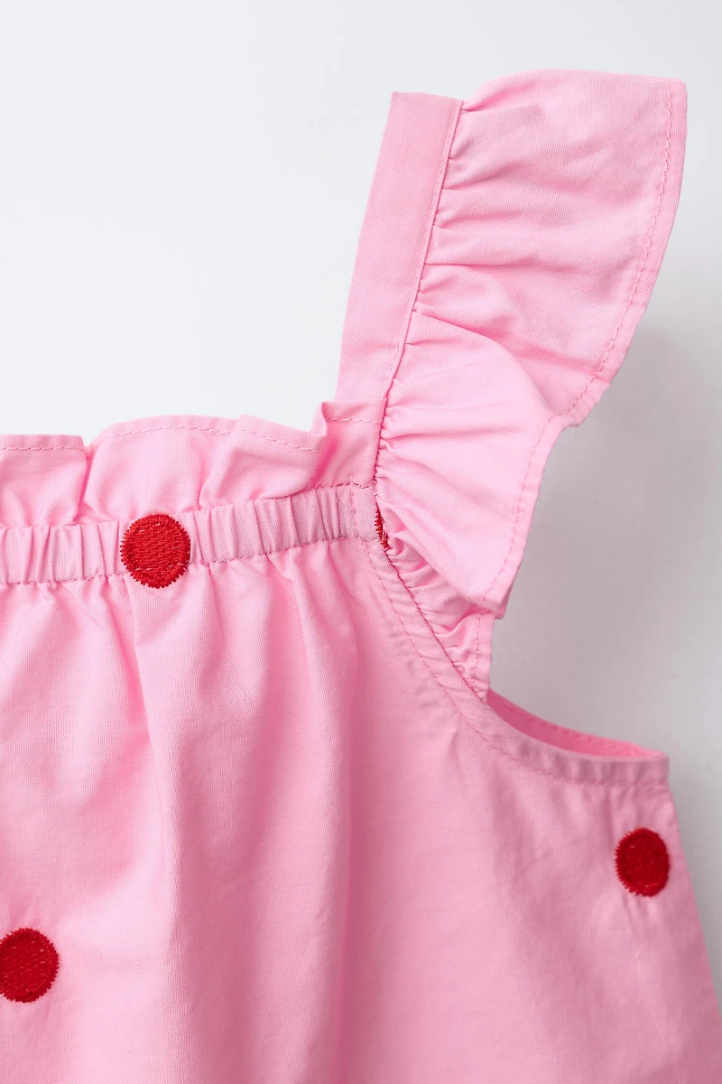 EMBROIDERED TOP