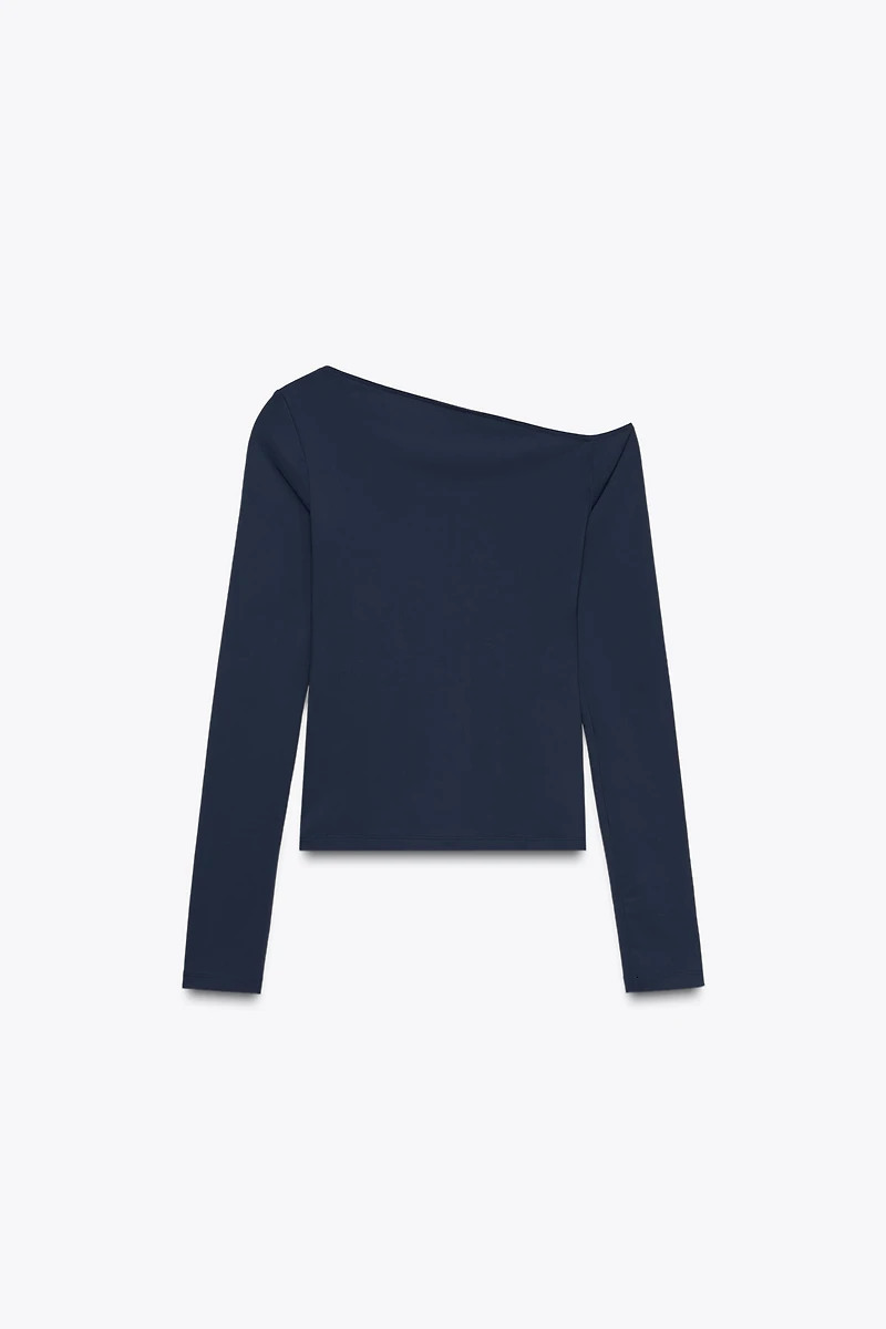 T-SHIRT POLYAMIDE ASYMÉTRIQUE