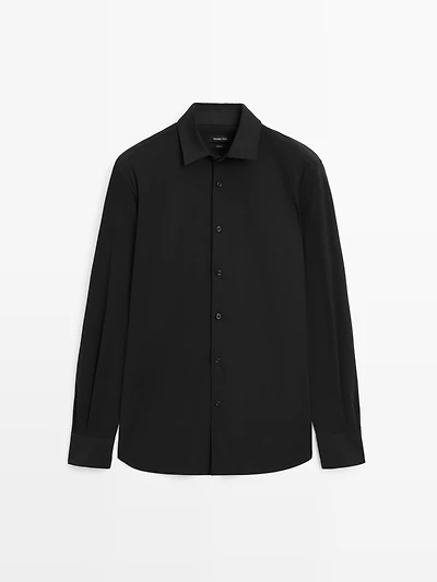 Slim fit stretch shirt