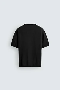 KNIT HENLEY SHIRT