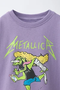 T-SHIRT IMPRIMÉ METALLICA ©