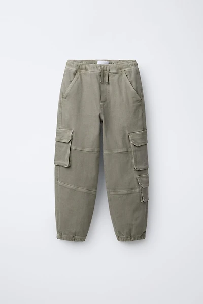 MULTI-POCKET JOGGER PANTS