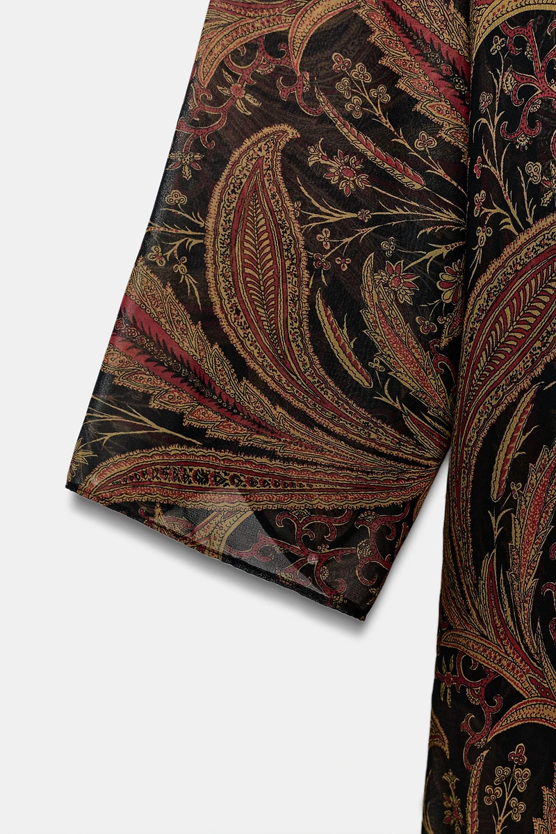 ROBE FOULARD PAISLEY ZW COLLECTION