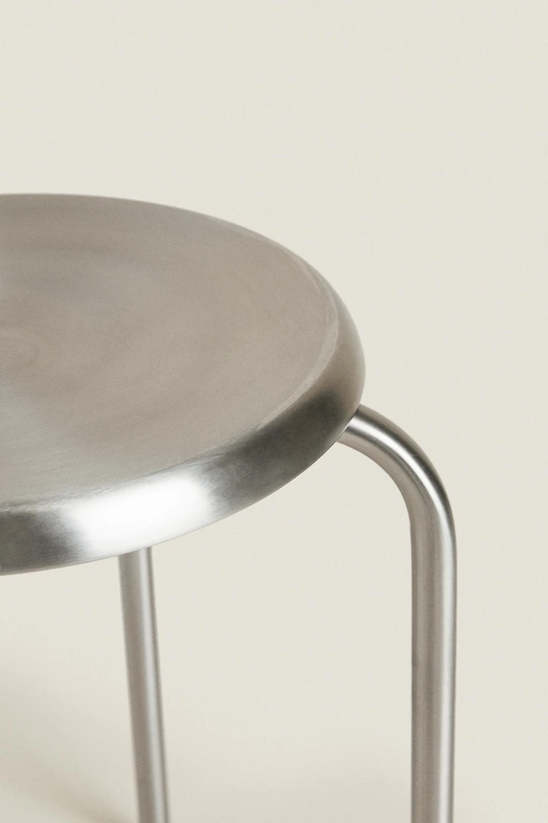 TABOURET ACIER